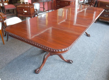 Anglais acajou Chippendale Regency de table Tables