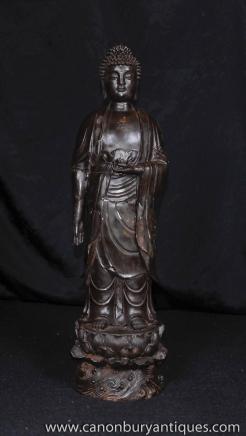 Bronze Statue de Bouddha indien bouddhisme bouddhiste religieux