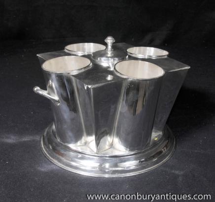 Victorienne Sheffield Silver Plate Vin Champagne Cooler