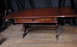 Acajou Regency Coffee Table Tables Extension bureau