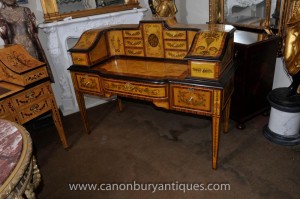 Regency Carlton House bureau Table Burea Plat