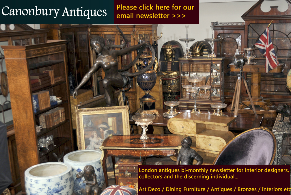 S'il vous plaît vous inscrire à la newsletter de Canonbury Antiques