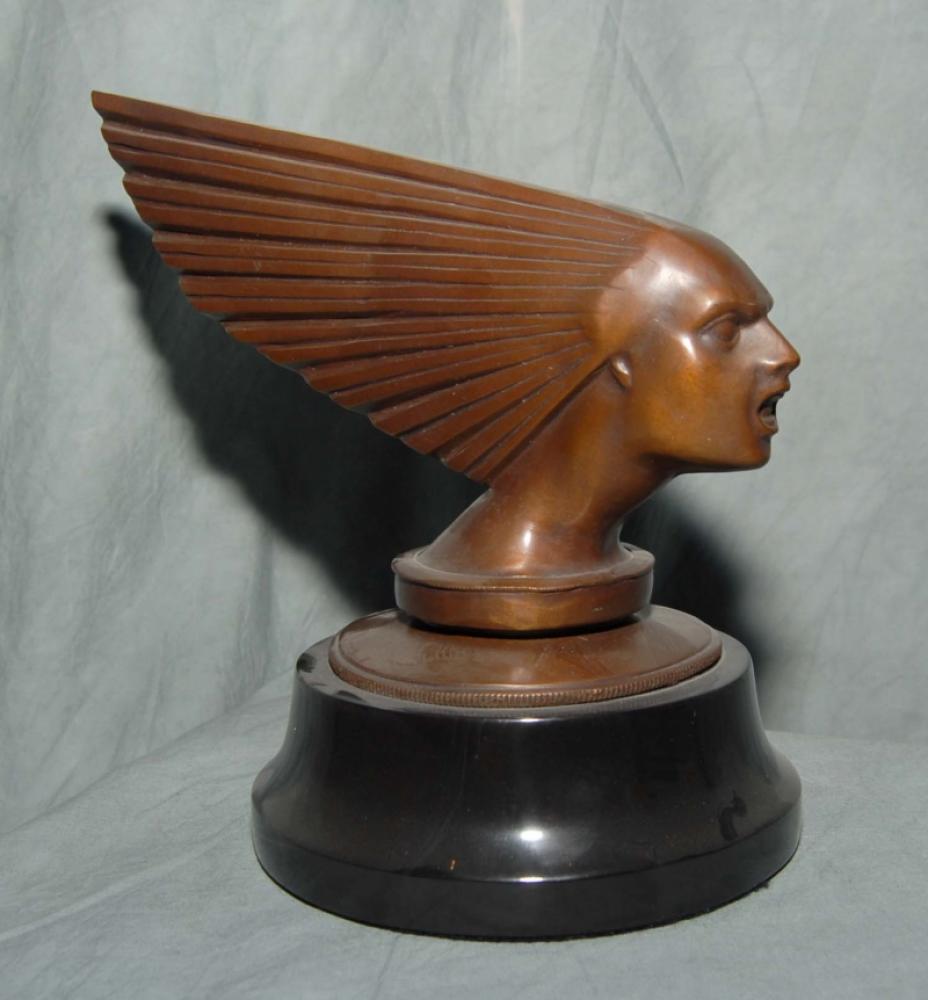 Art Deco Bronze Victoire Buste Homme Head