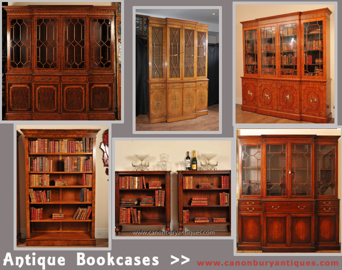 Antique Bookcases Canonbury Antiques (1)