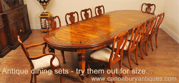 Antique Table and Chairs