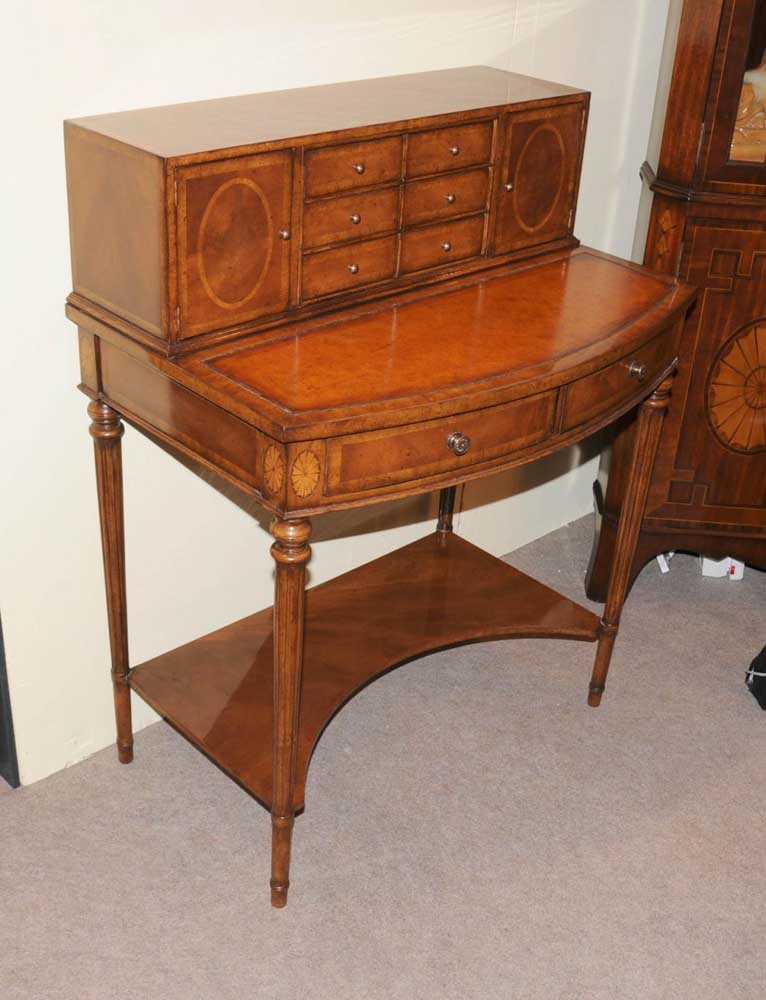 Bonheur Du Jour Desk Writing Table Cabinet