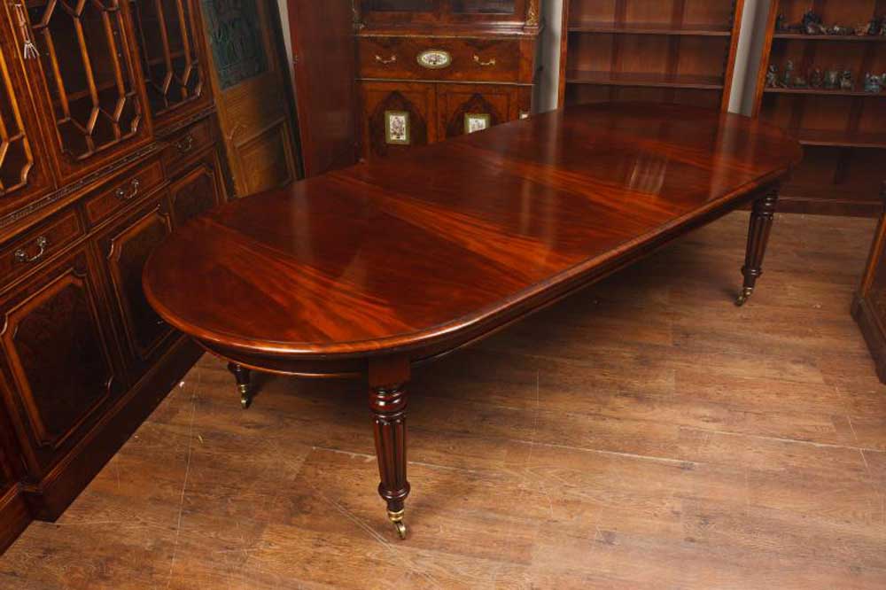 Extending Mahogany Victorian Dining Table