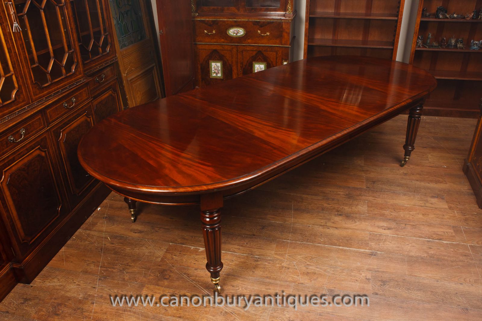 Extending Mahogany Victorian Table www_canonburyantiques_com (4)-2