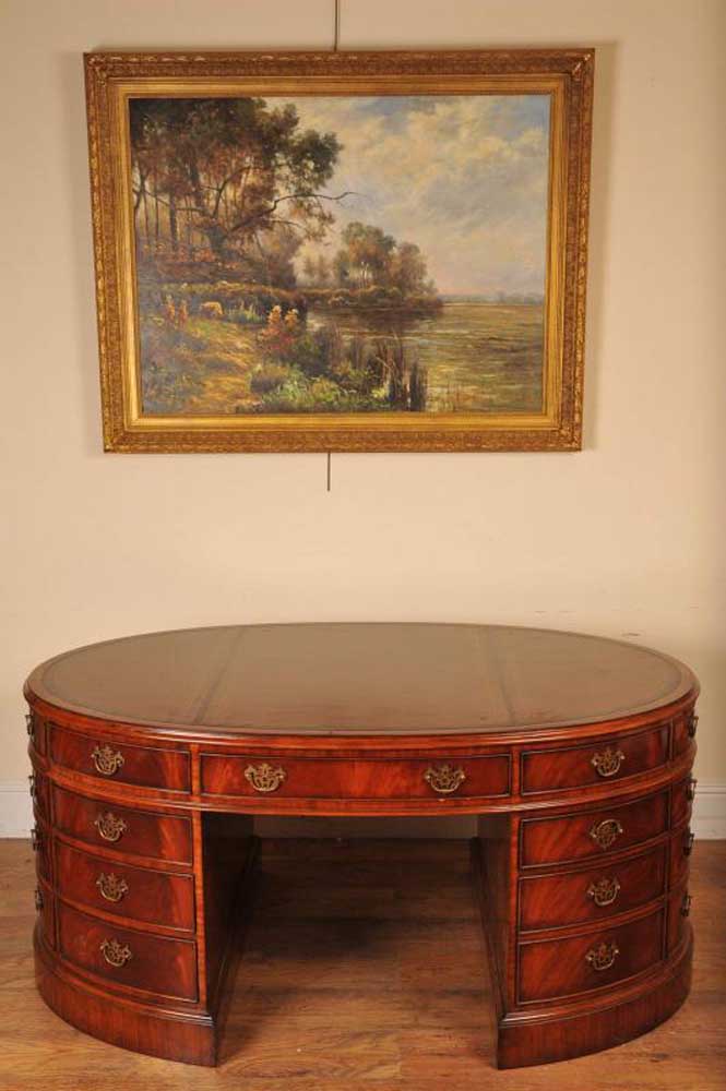 victorian-mahogany-partners-desk-oval