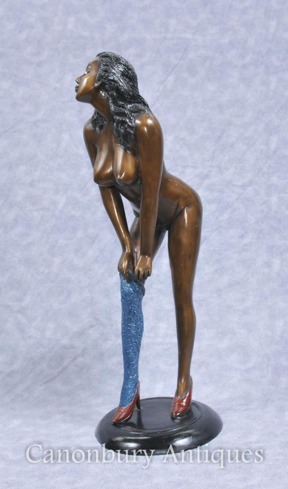 Bronze Femme Figurine Archives Antiquites Canonbury