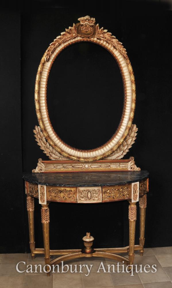 Ensemble de table et de miroir