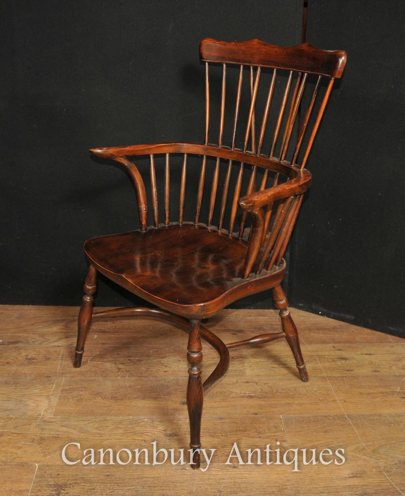 Chaise simple en chêne Oak Windsor