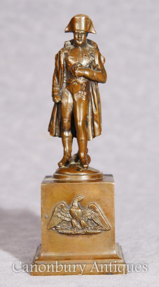 Statue en bronze antique Napoléon Bonaparte Grand Tour 1900