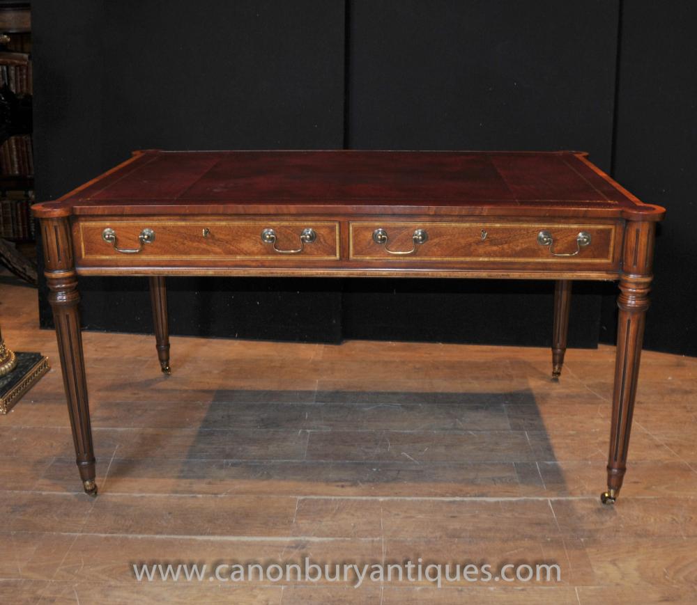 Mahogany Regency Gillows Desk Writing Table