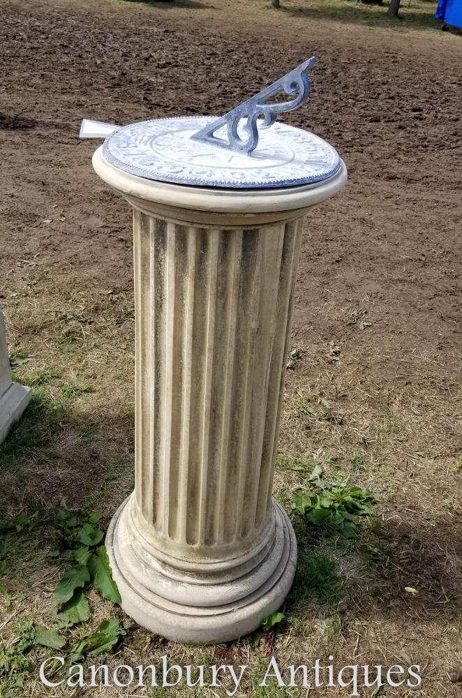 Classique Pierre Doric Sundial Garden Art Time