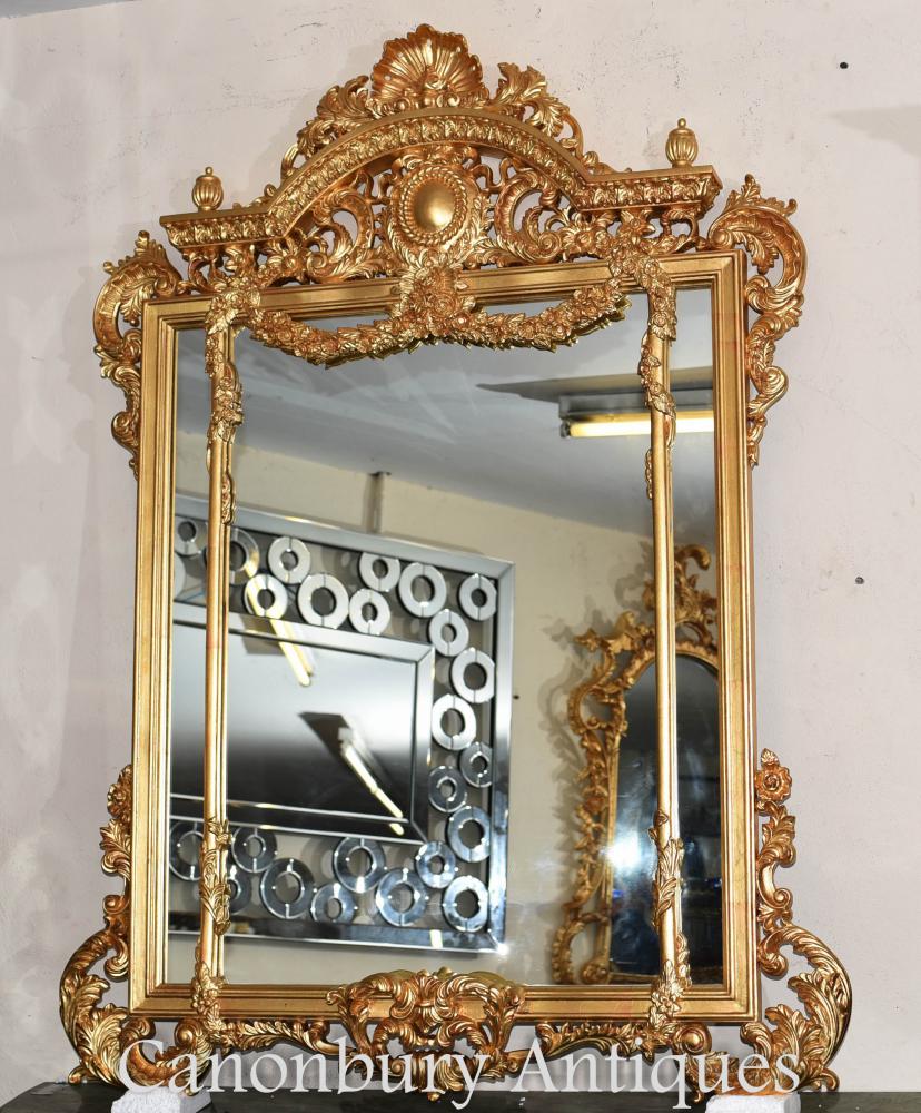 Miroirs en verre miroir George II Gilt Pier