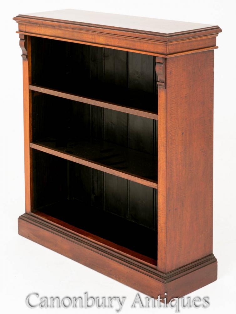 Open Bookcase - Bibliothèques victoriennes anciennes Circa 1880