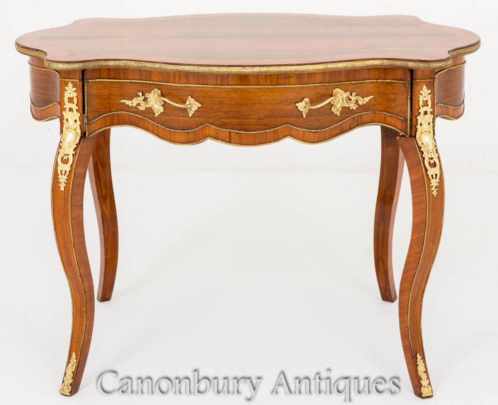 Table Centre Empire en Noyer 1860