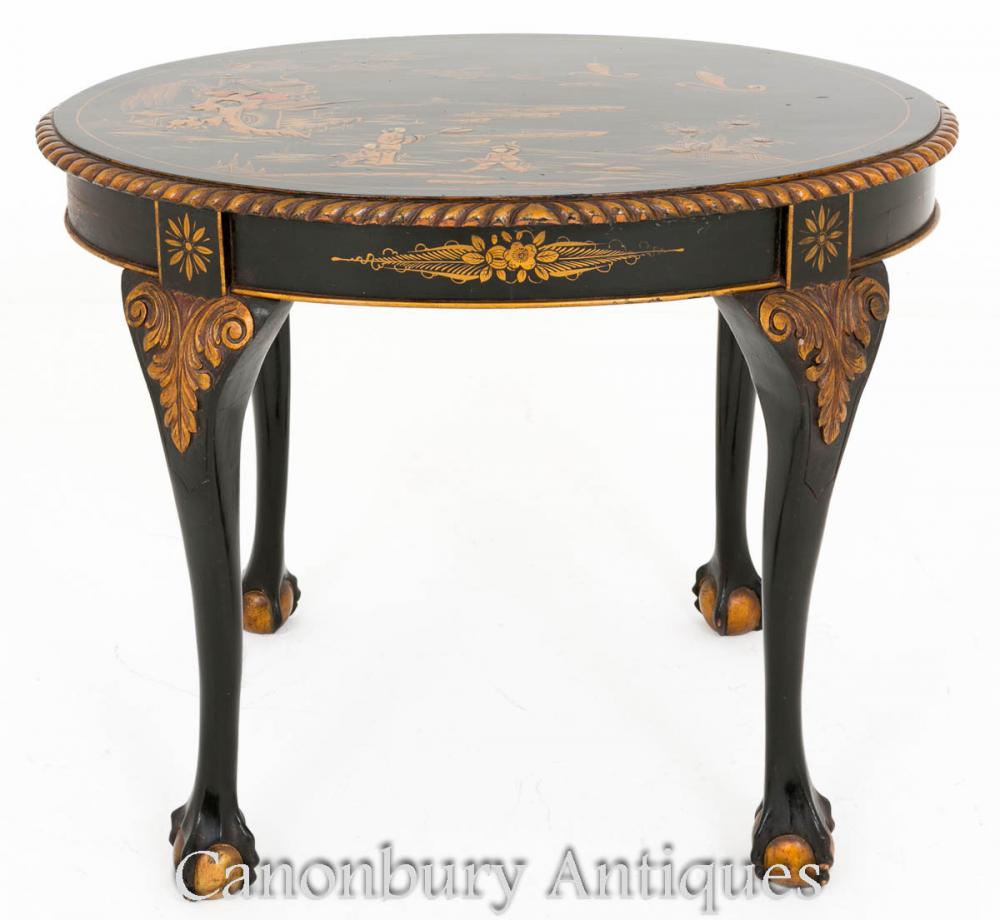 Tables d'appoint Chinois Chippendale Chinoiserie Tables d'appoint Chinoiserie