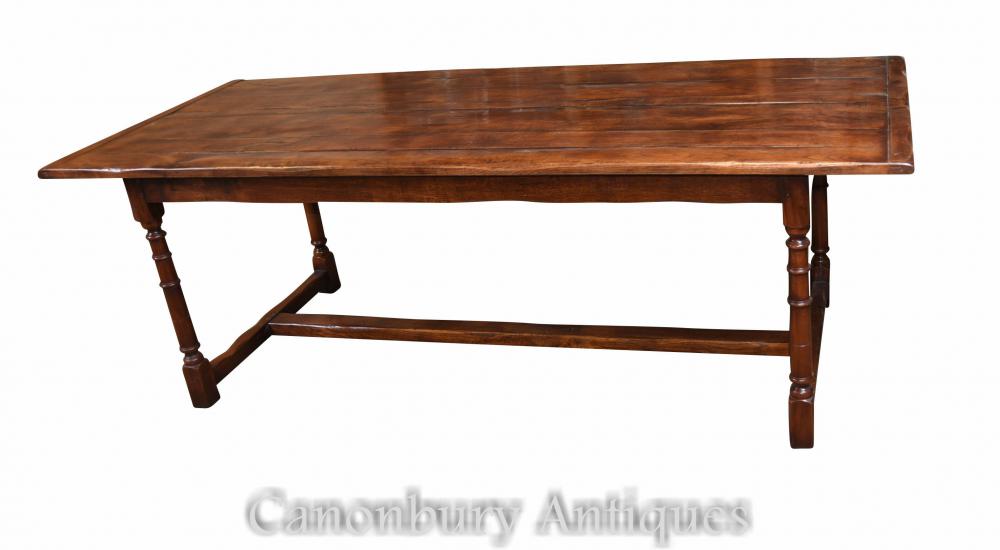 Table de réfectoire Slim English Oak Farmhouse FurnitureTable de réfectoire Slim English Oak Farmhouse Furniture