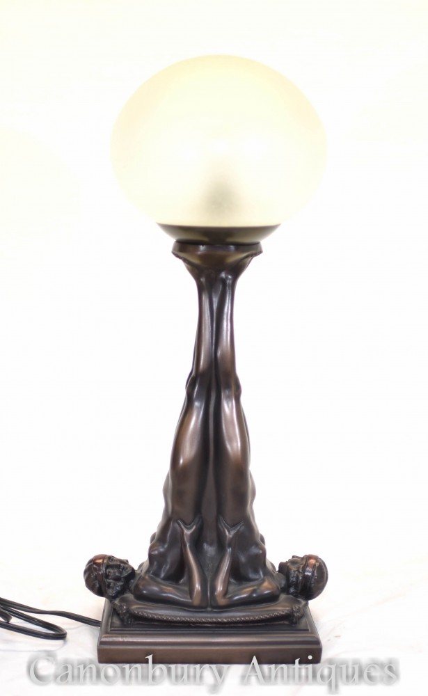 Lampe de table Art Déco Biba - Figurine Light