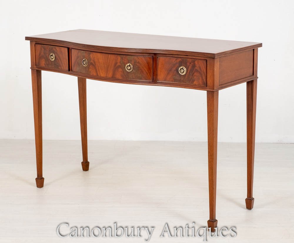 Buffet Regency Serveur Serpentine Acajou Antique