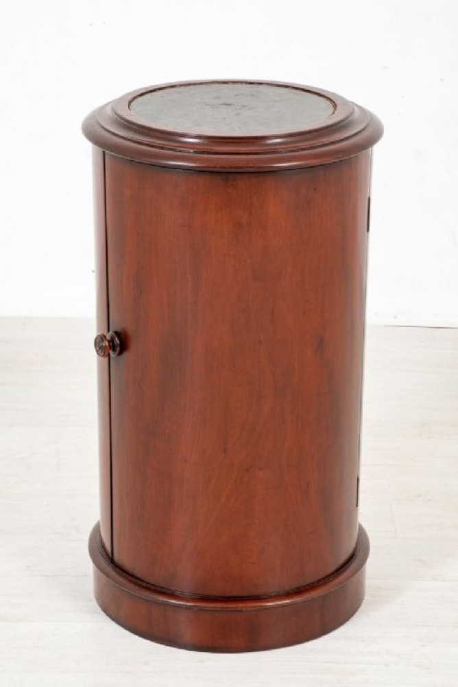 Placard Victorien - Acajou Antique Cylindrique 1860