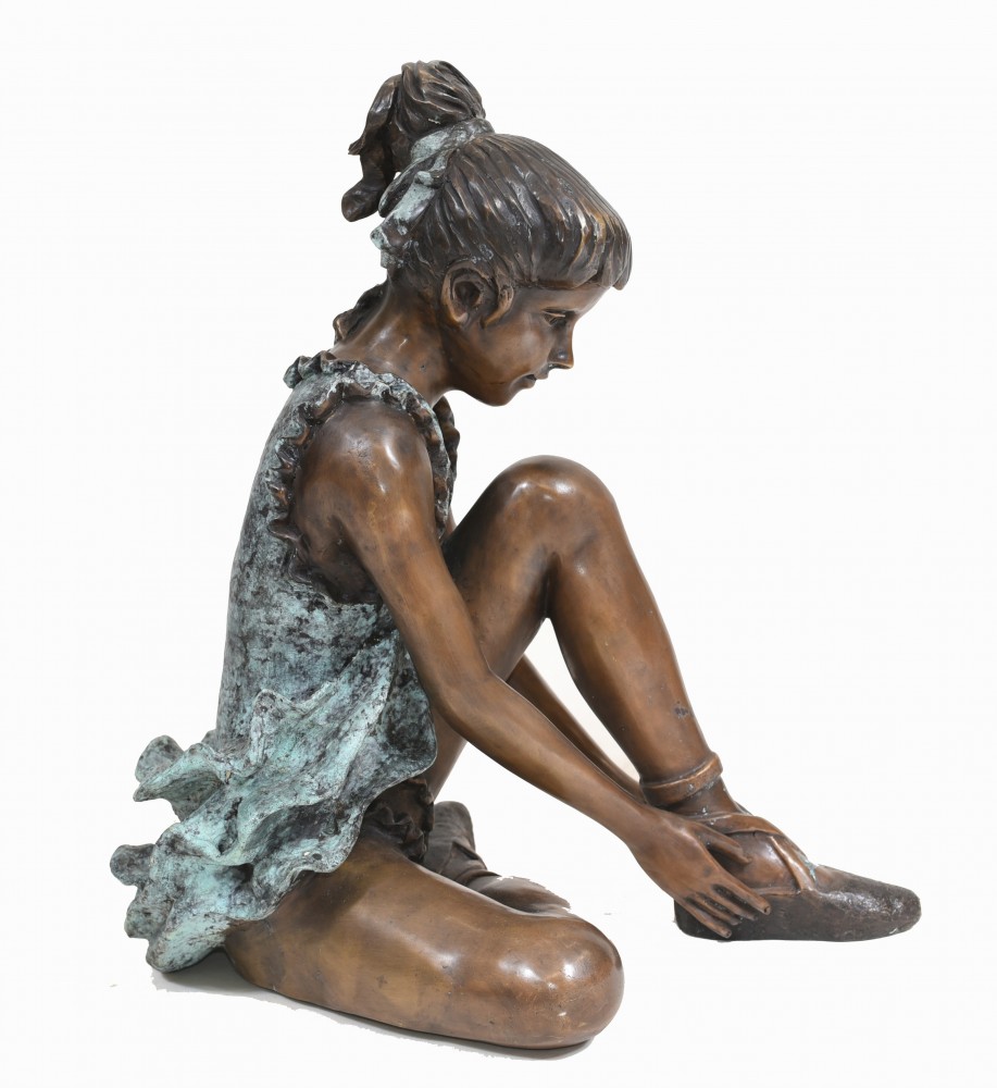 Bronze Ballerine Statue Danseuse De Ballet Fille Degas
