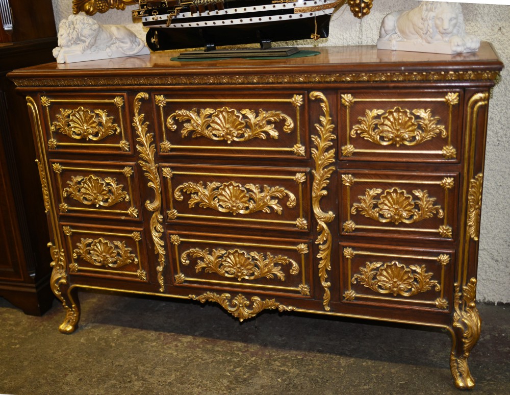 Commode Louis XVI Commode Française Doré