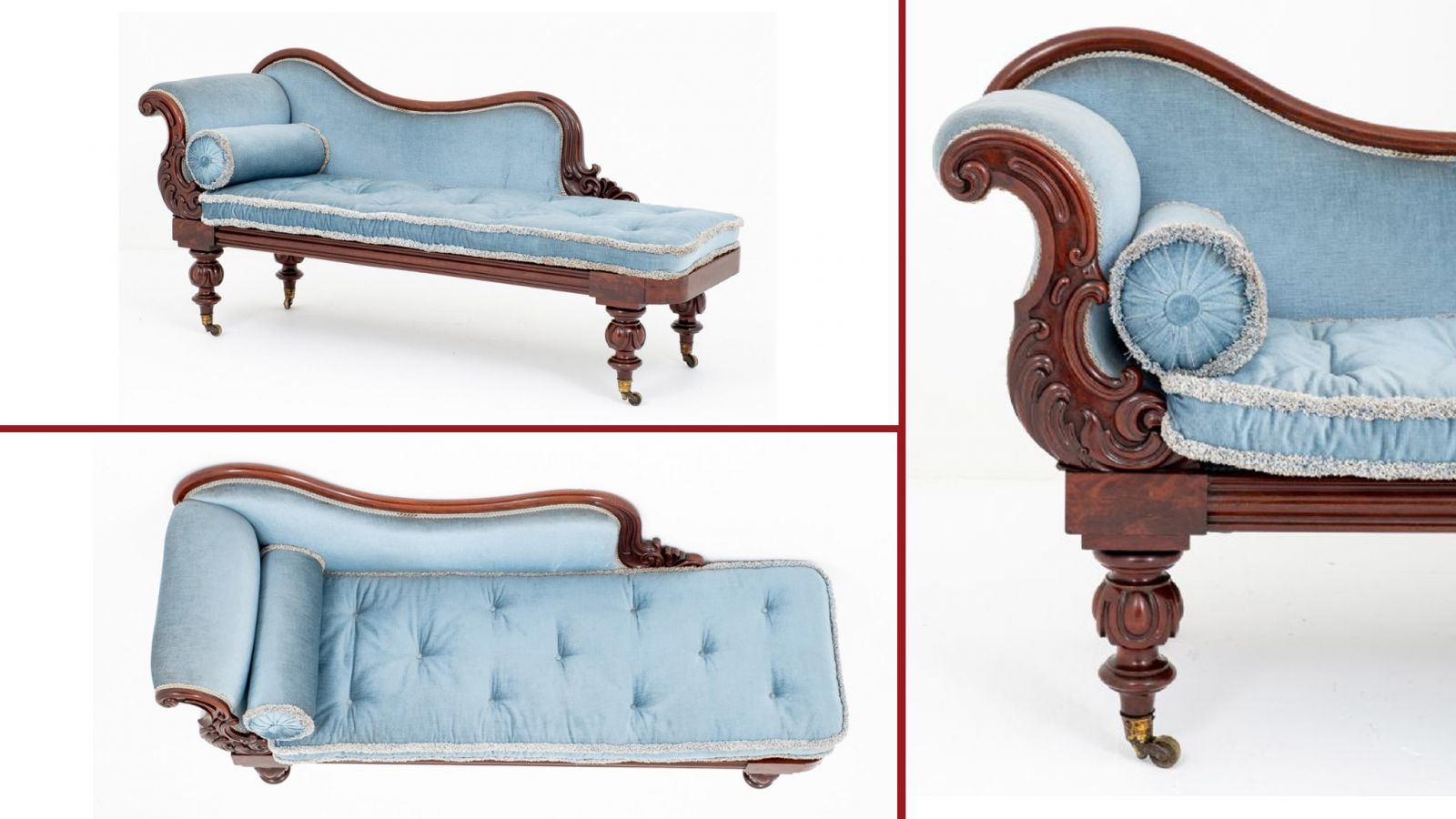 Chaise longue Regency 