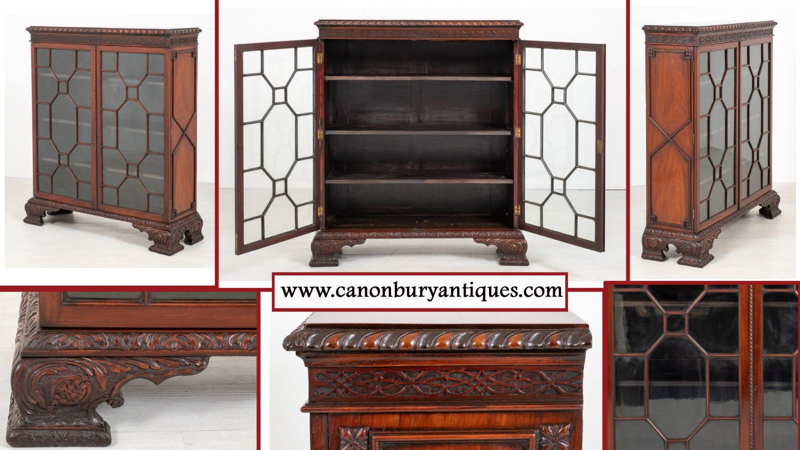 Vitrine chinoise Chippendale