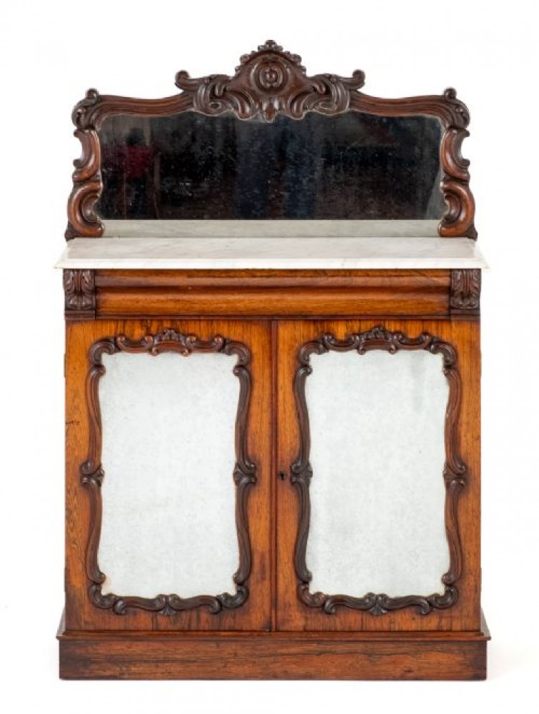 Enfilade Victorienne Chiffonier Acajou 1860