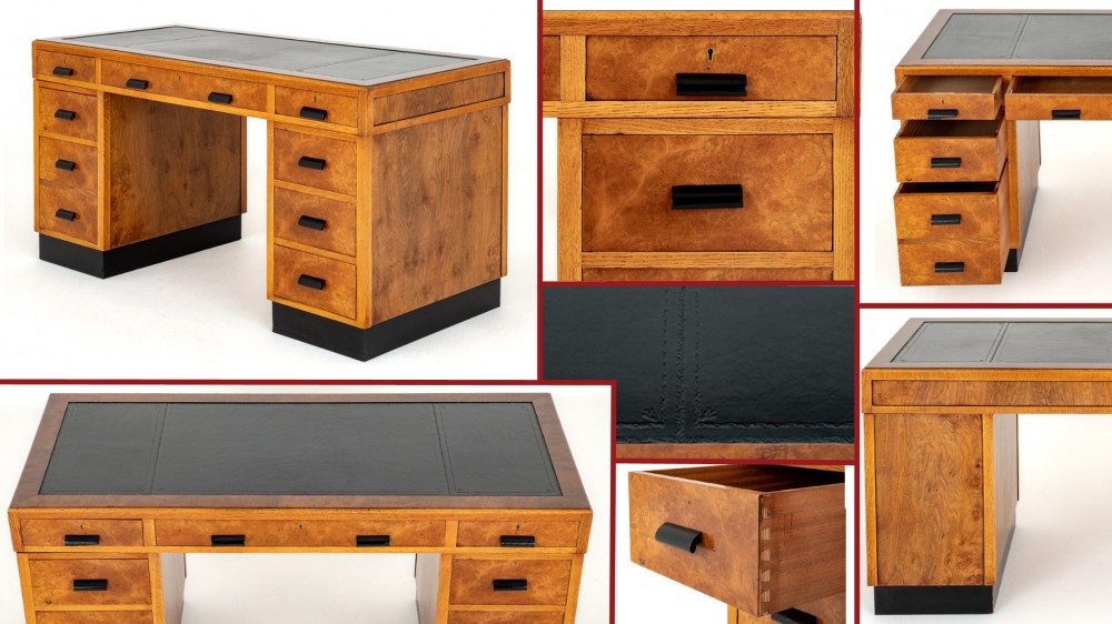 Bureau Art Déco Meuble époque Années 1920