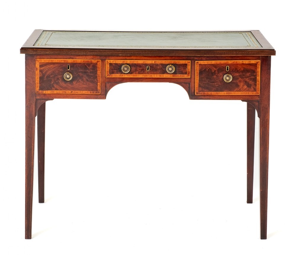 Bureau Géorgien Table à écrire En Acajou Circa 1800