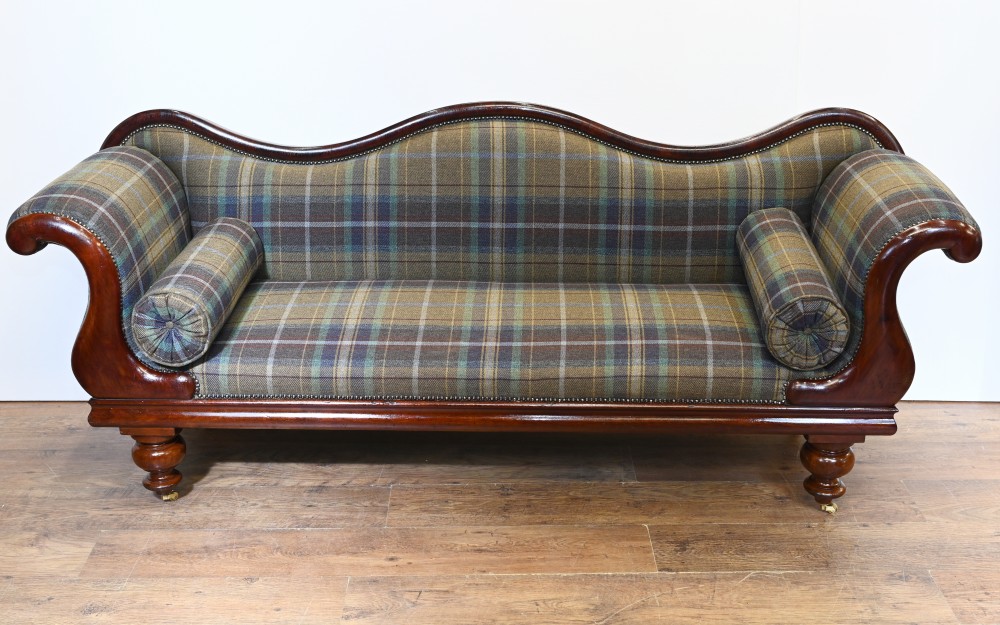 Canapé Canapé Méridienne William IV Tartan