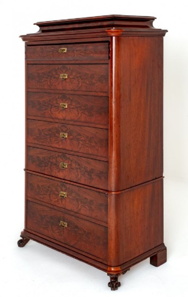 Commode Sémanier Française Tall Boy 1860