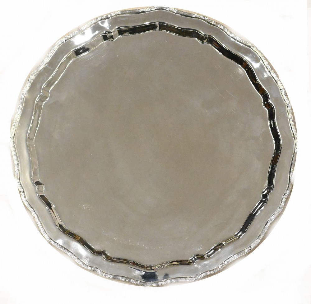 Antique Silver Plate Dining Plates - How to Identify and Date