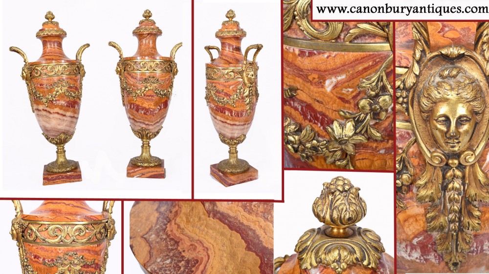 Vases en marbre antiques : un art classique parfait pour la décoration intérieure